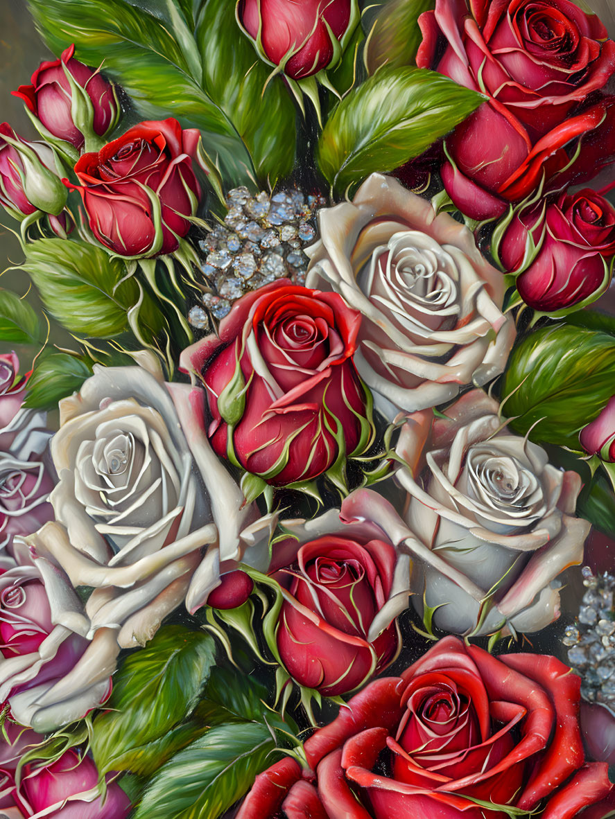 Supermarket Dream Rose Bouquet