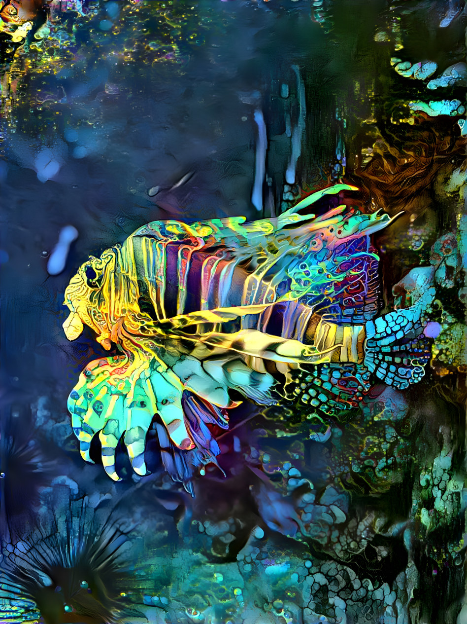 Rainbow lionfish