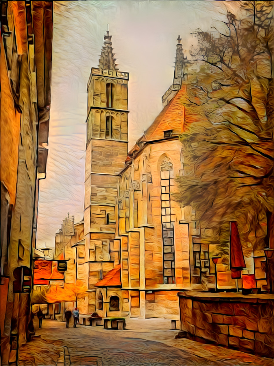 A church in Rothenburg