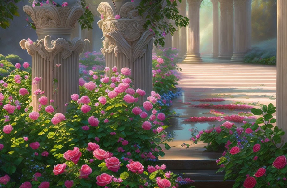 Roses at the Palace