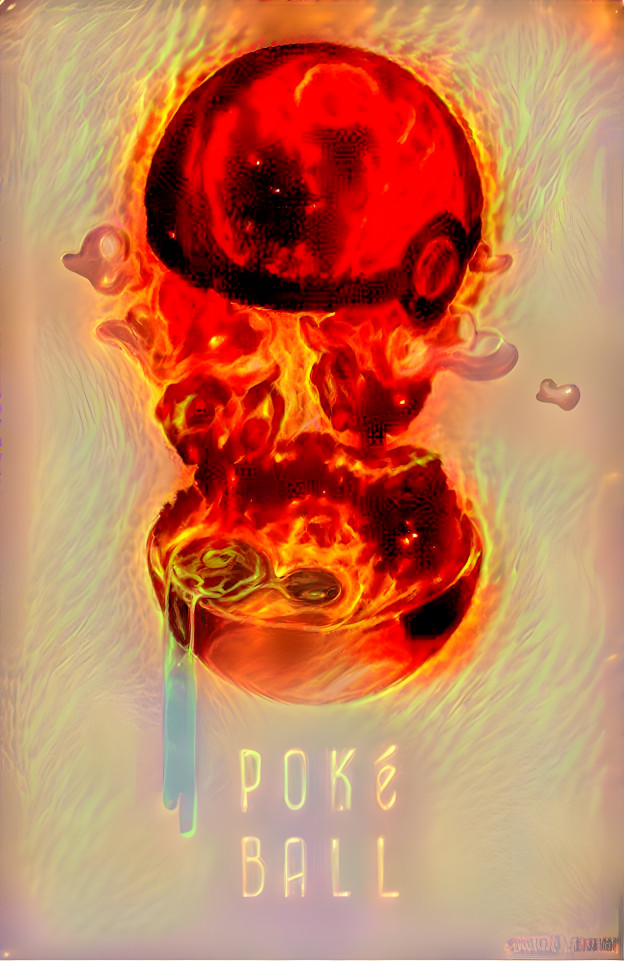 Burning Pokeball