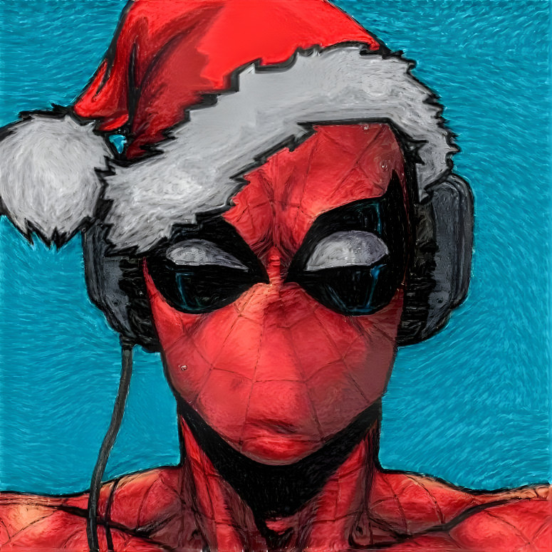 Christmas Spider-Man
