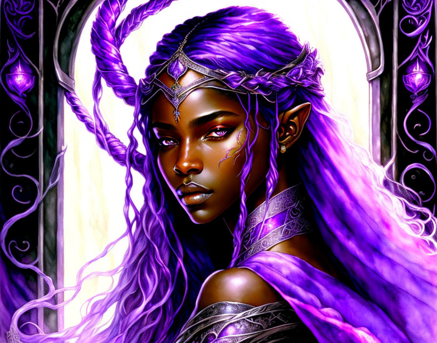 purple elf sorcerer