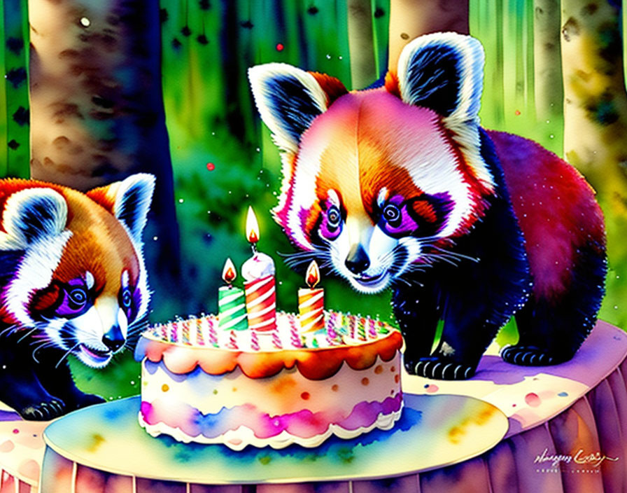 Birthday panda 
