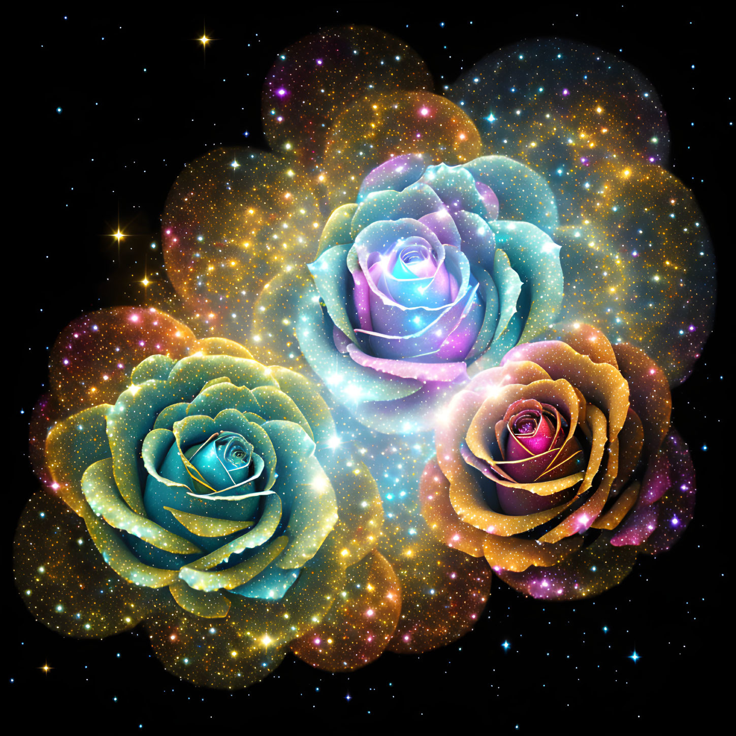 Cosmic roses