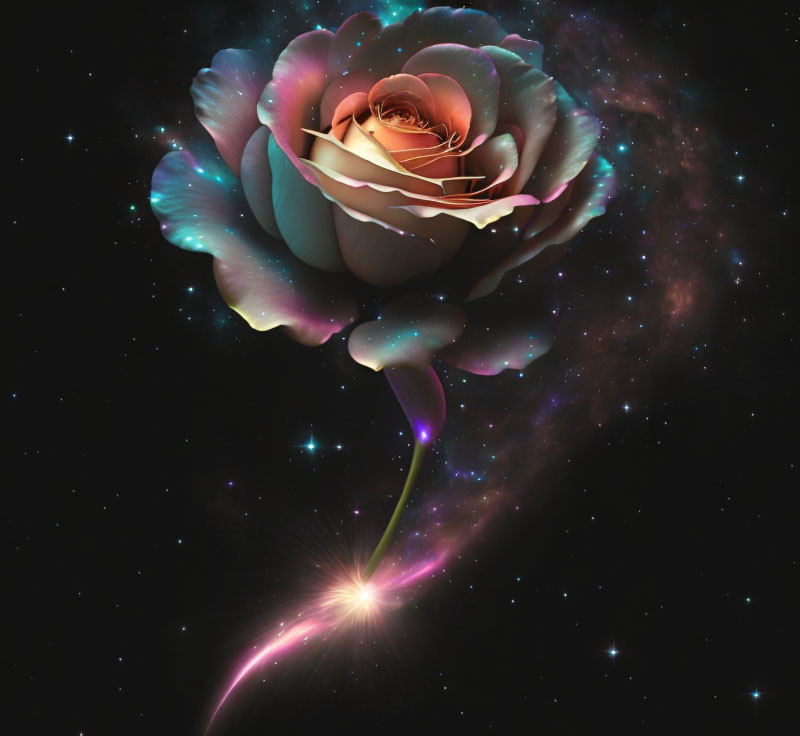 Cosmic Rose 