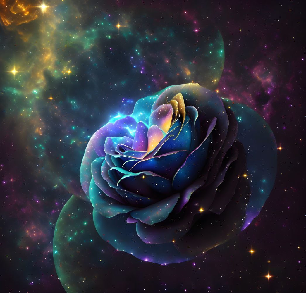 Cosmic rose 