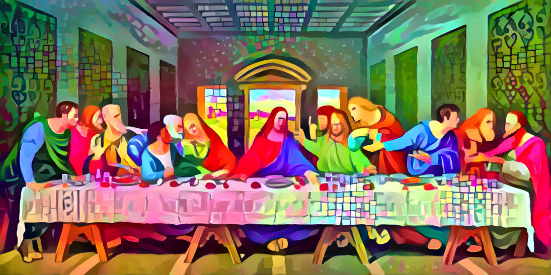 Abstract Last Supper