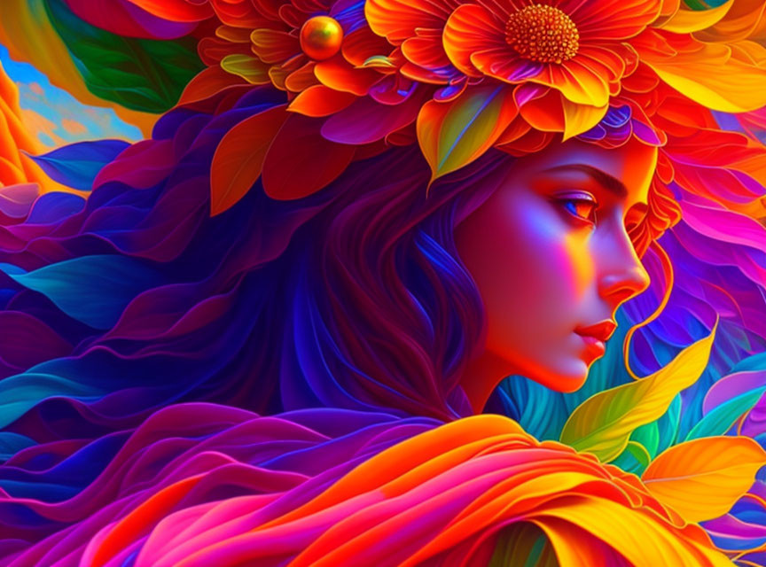 Colorful Dream Girl