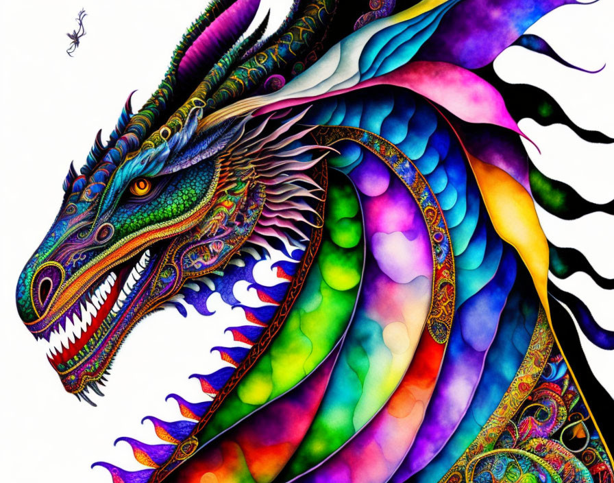 Happy Rainbow Dragon
