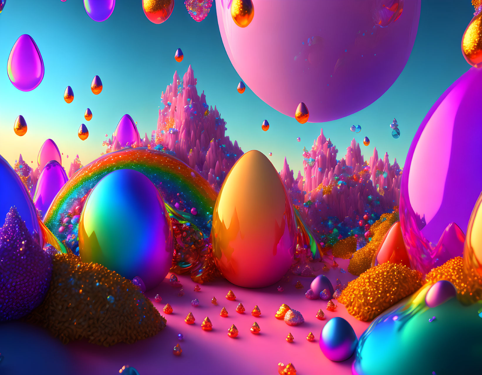 Easter egg world