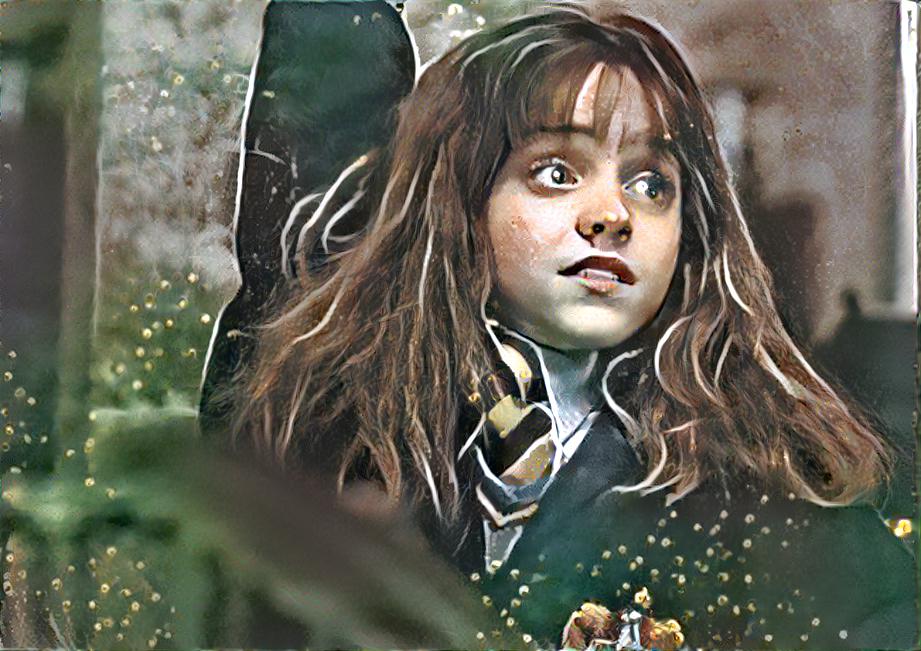 hermione the smart kid