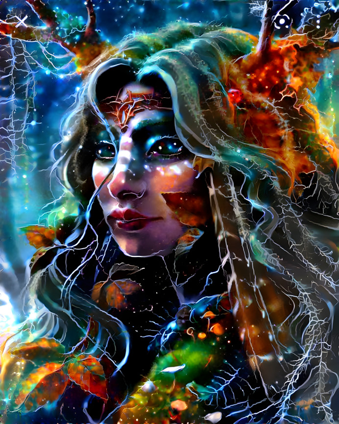 Cosmic Forest Maiden