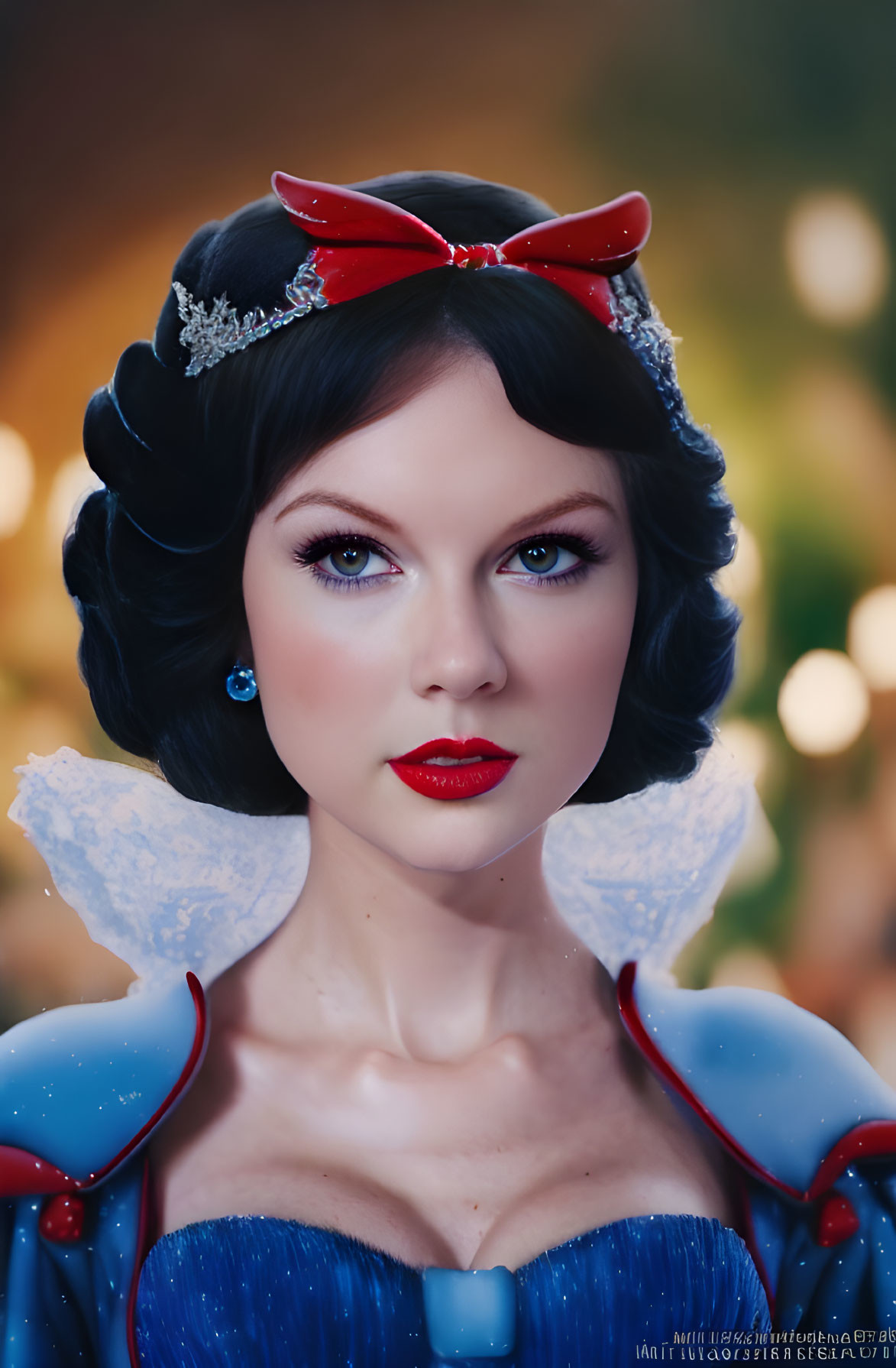 ANDRE´S ART TAYLOR SWIFT AS PRINCESS SNOW WHITE
