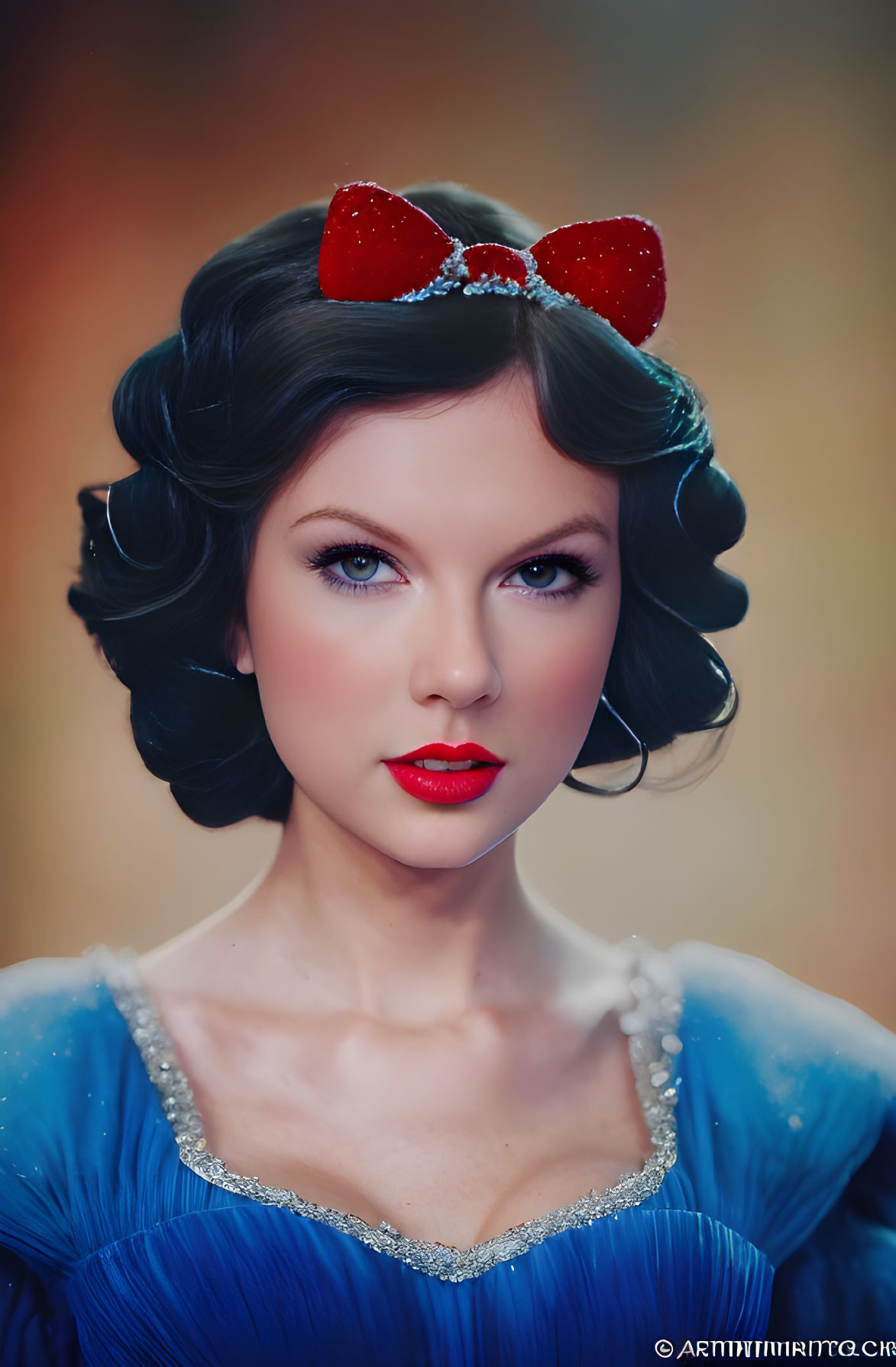 ANDRE´S ART TAYLOR SWIFT AS PRINCESS SNOW WHITE