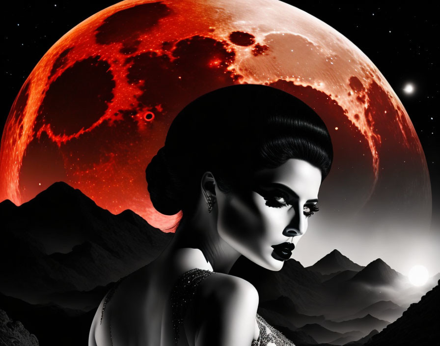 blood-red moon