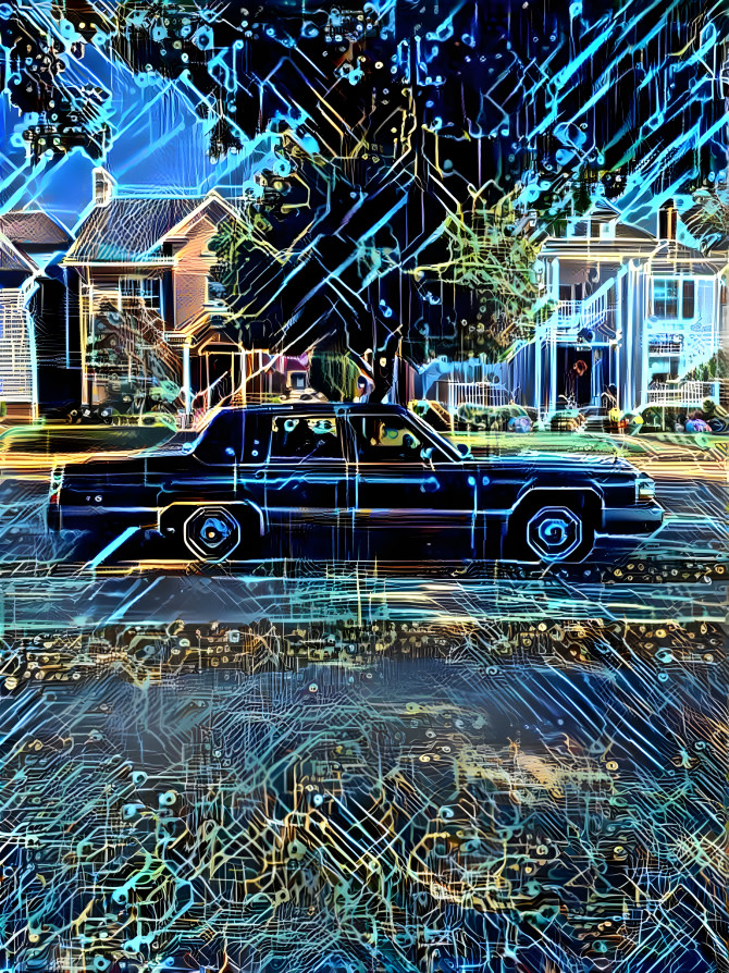 Old classic car