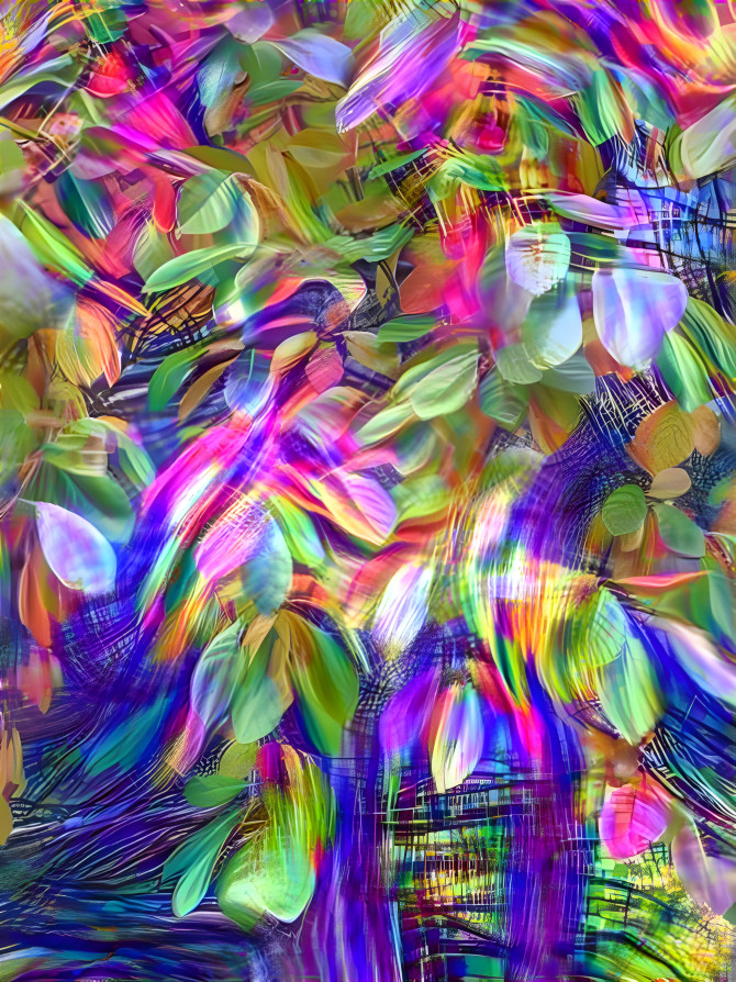 Psychedelic leaves