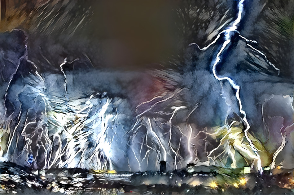 lightning storm