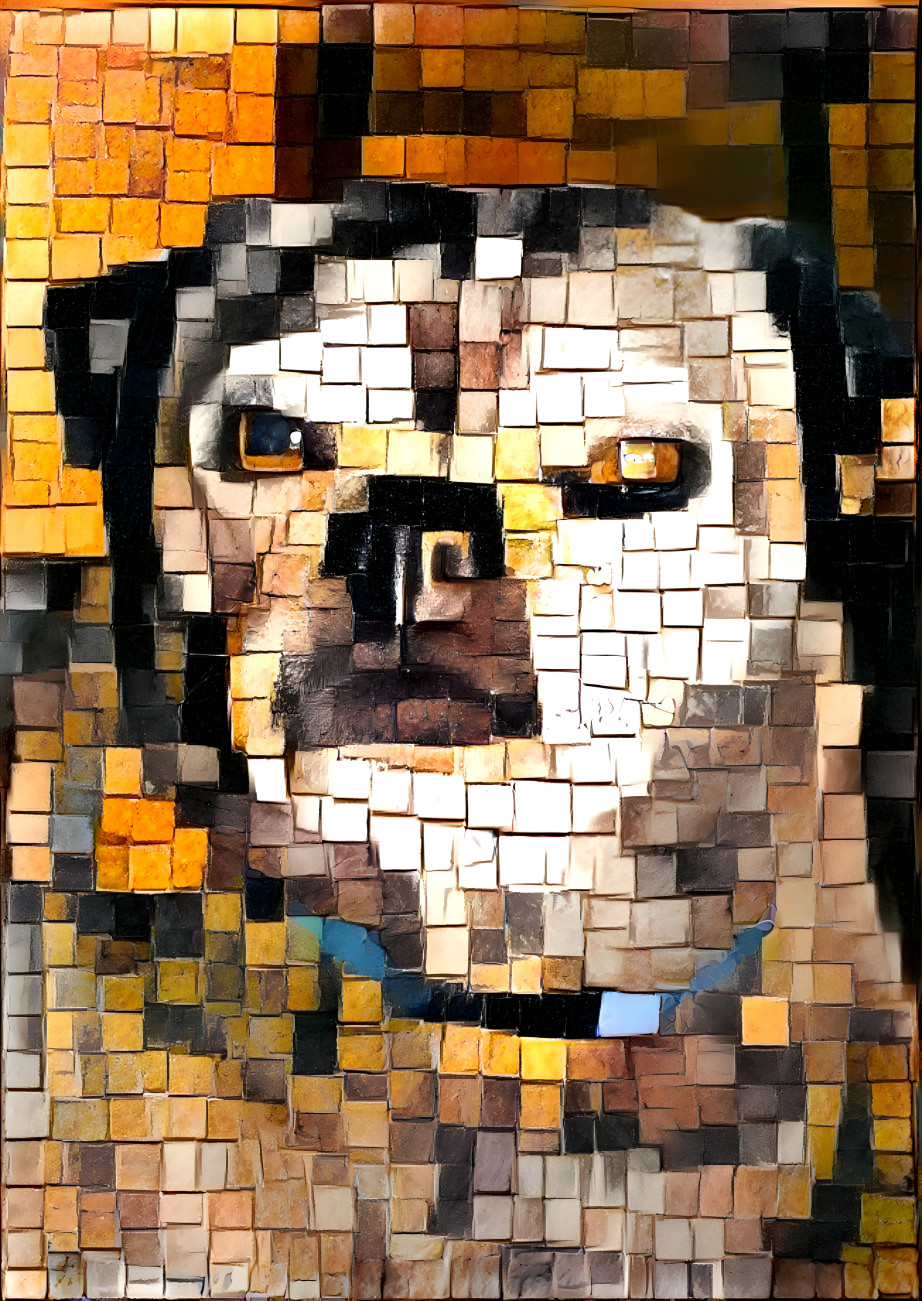 Mosaic Pug