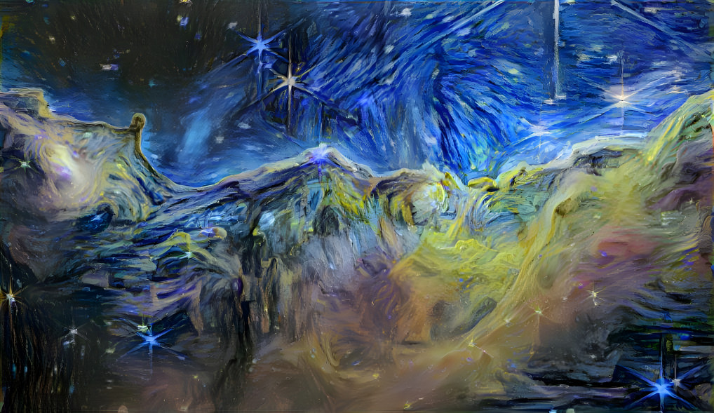 Starry Carina Nebula