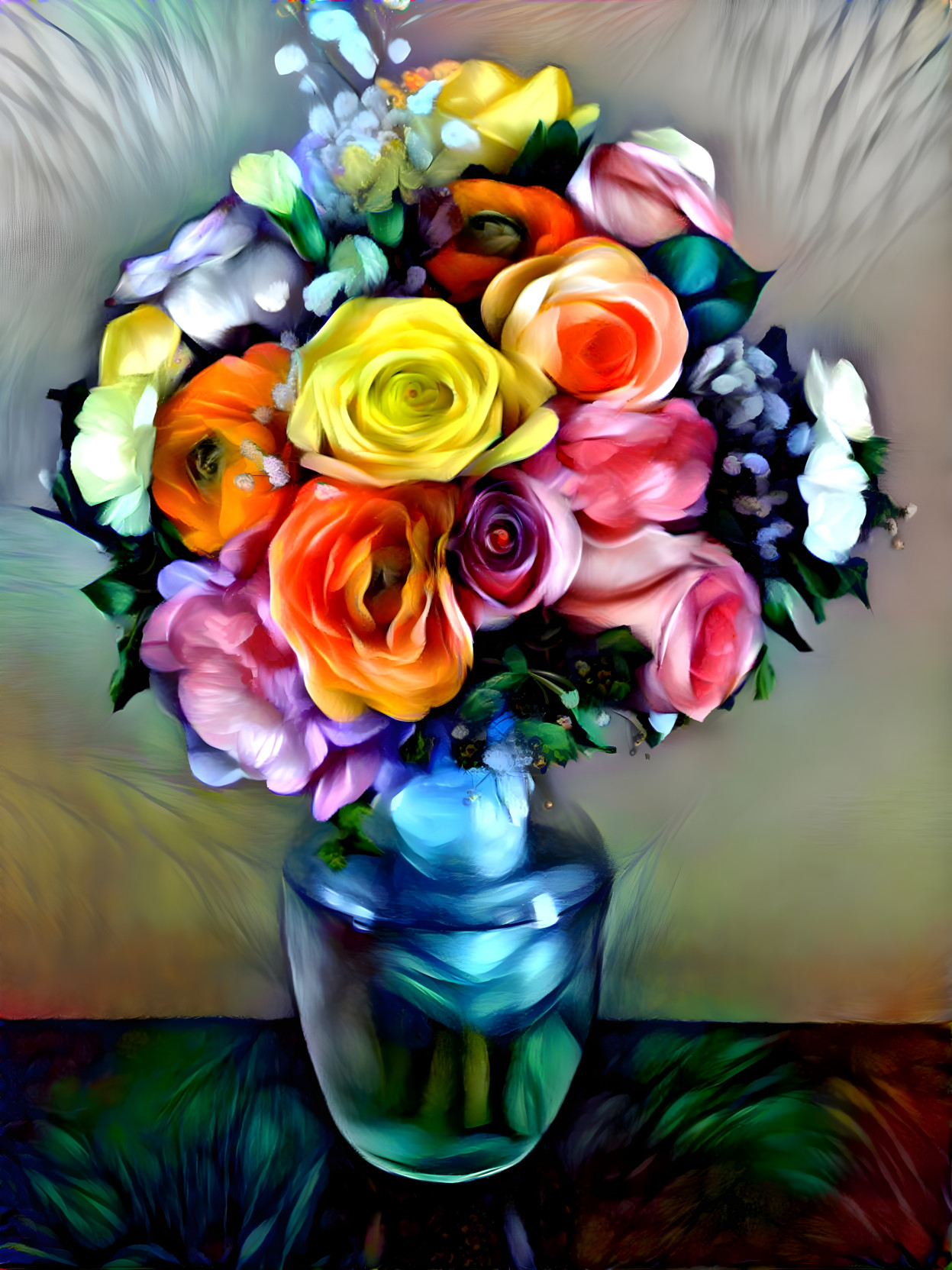 "Fine Art Bouquet"