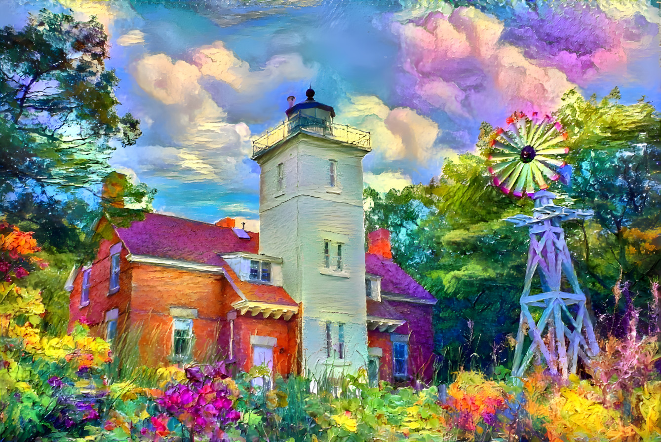 "Forty Mile Point Lighthouse"