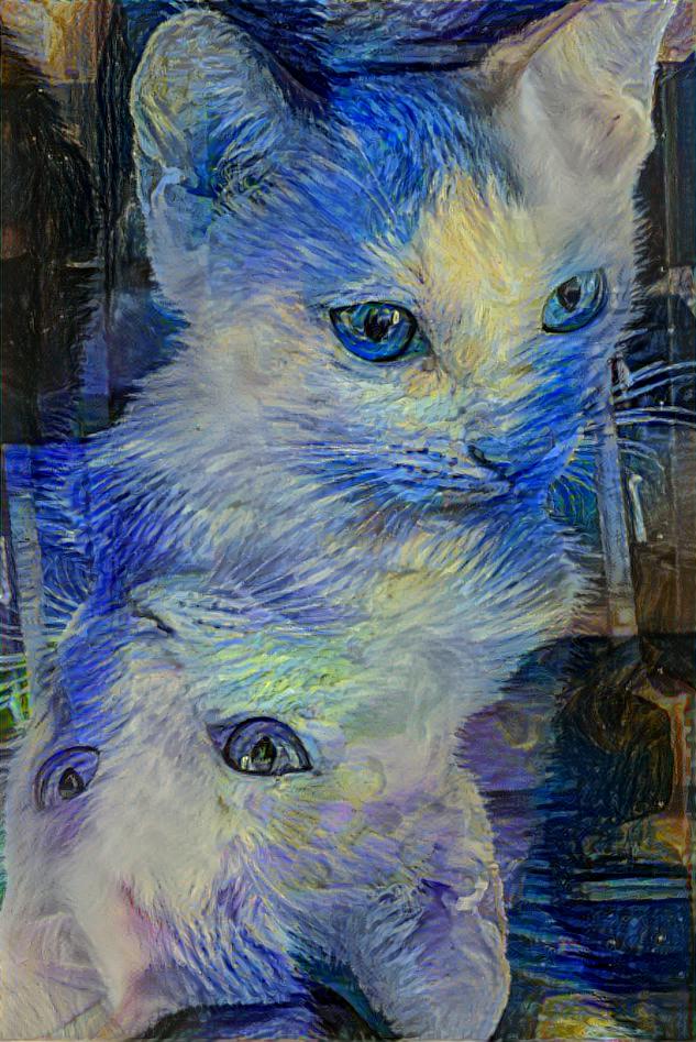 Van Gogh double cat