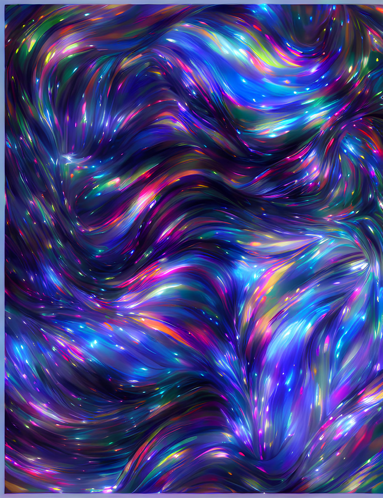 Colorful Abstract Swirling Patterns in Blue, Purple, Pink, and Teal
