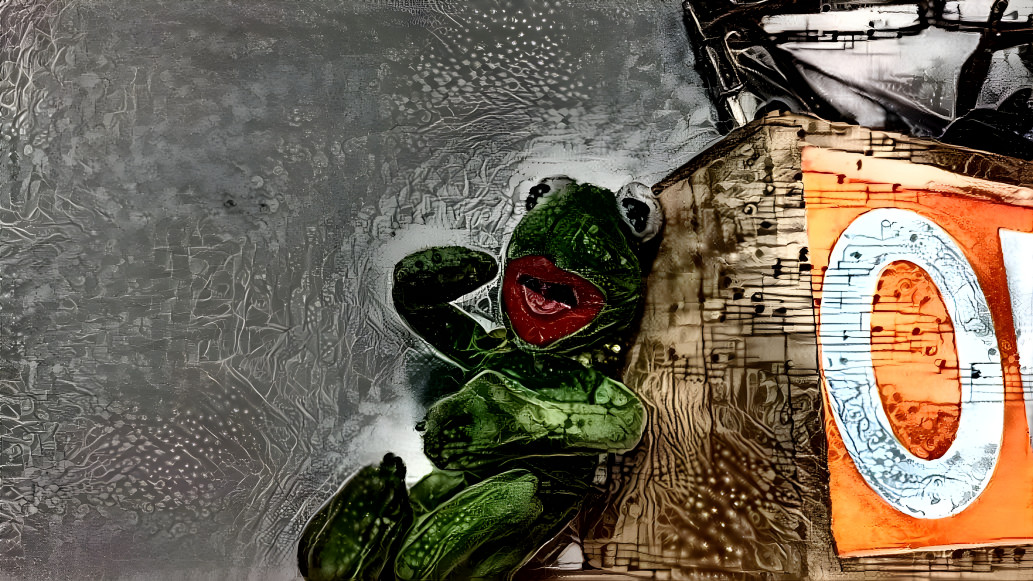 Happy Singing Frog