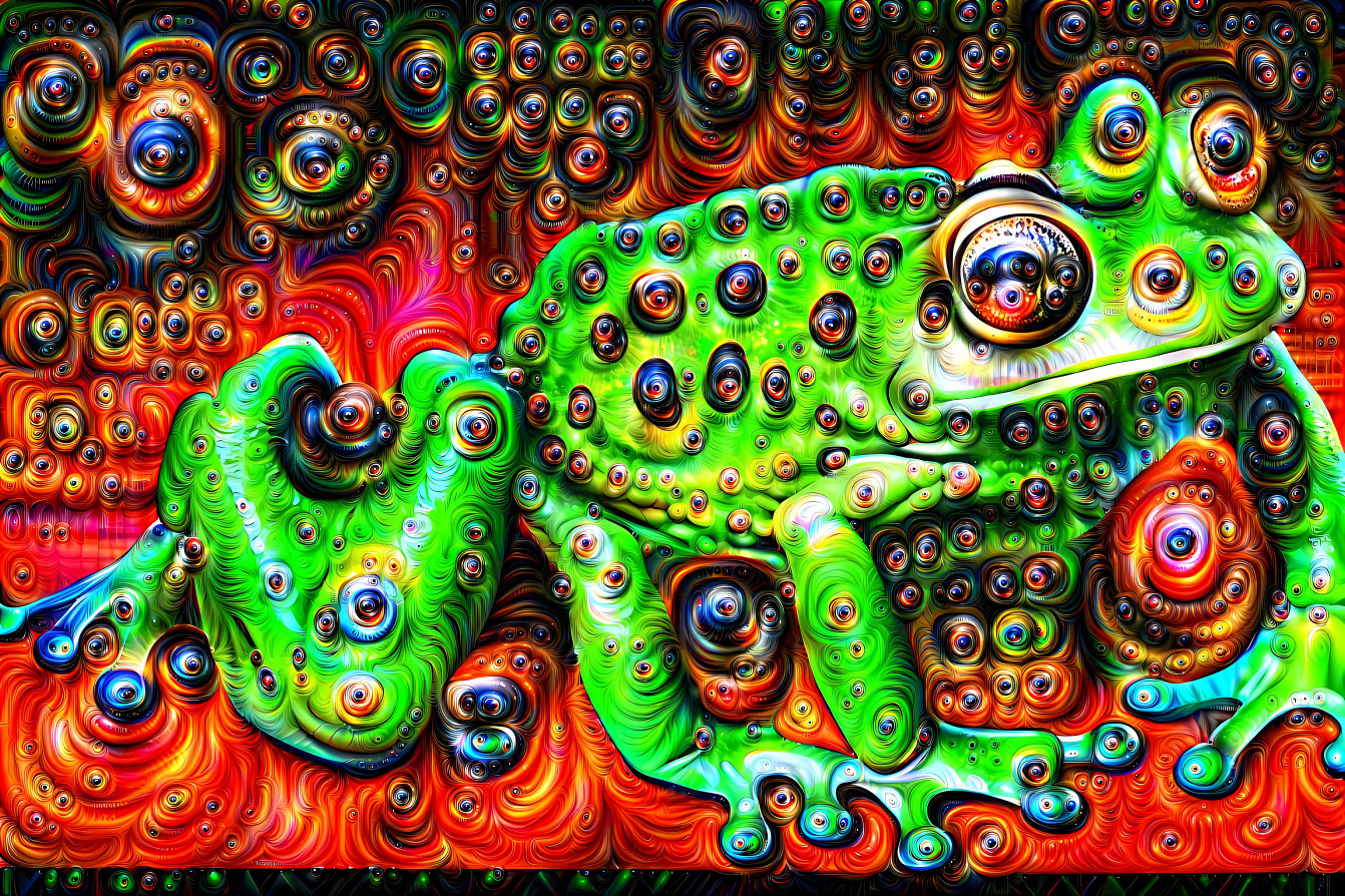 Deep Demonic Frog