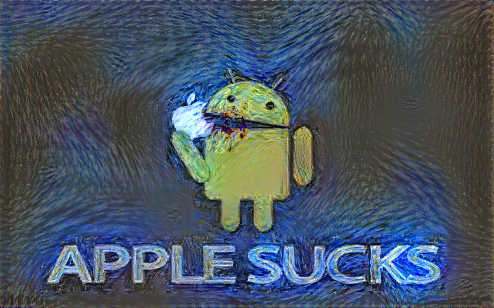 Android Logo gone wrong