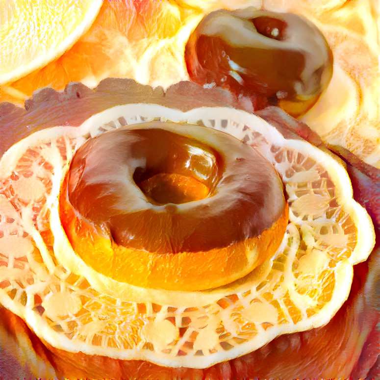 donut orange