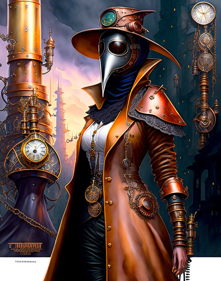 The Historic Medieval Plague Doctor