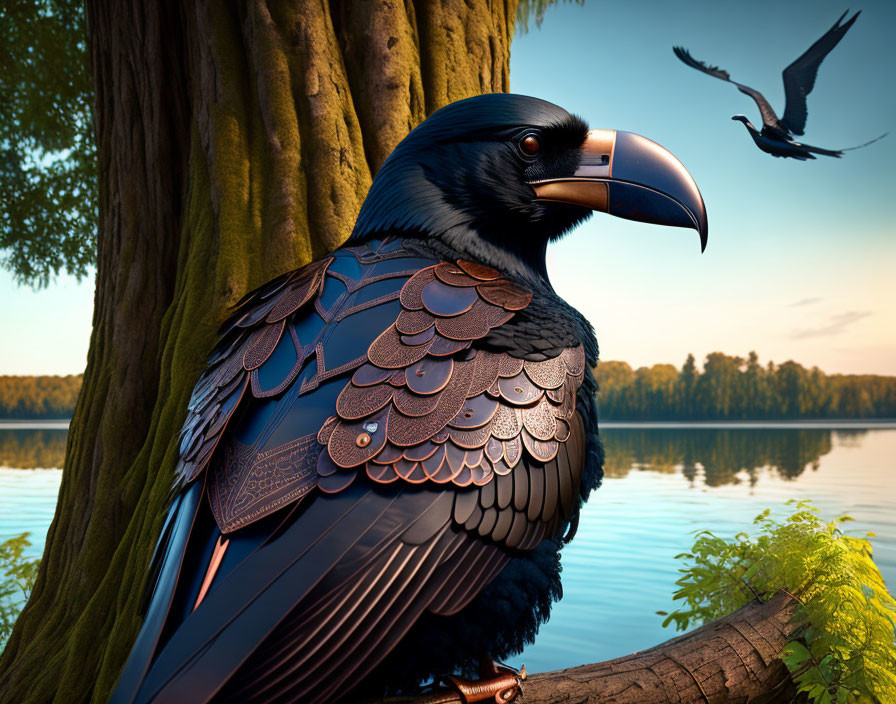 CrowPickle's Steampunk Raven