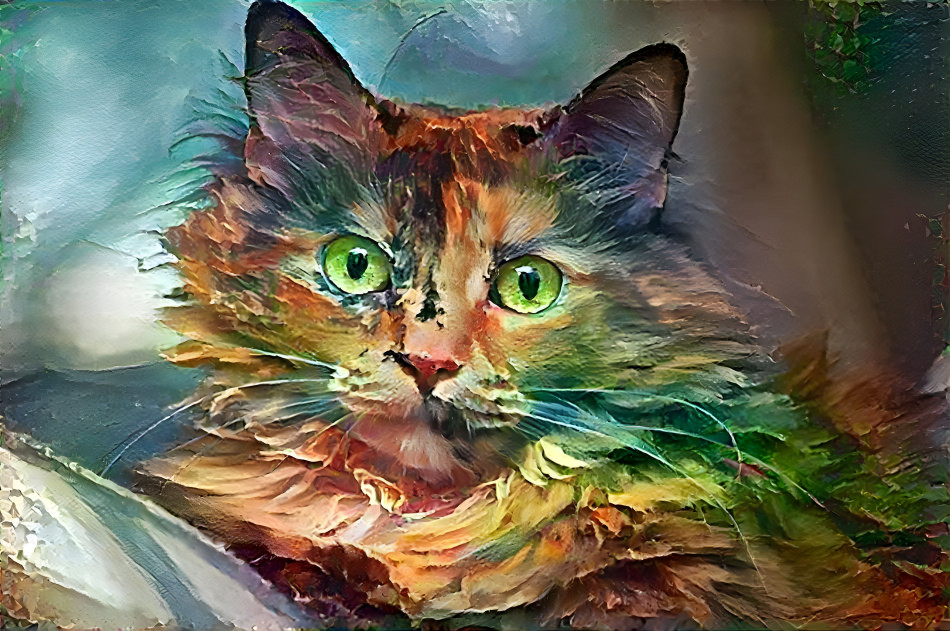Green-Eyed Kitty Cat
