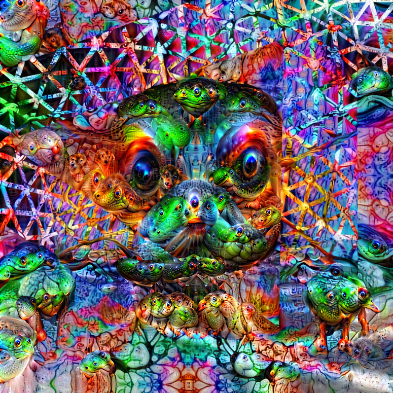 Crystal frog