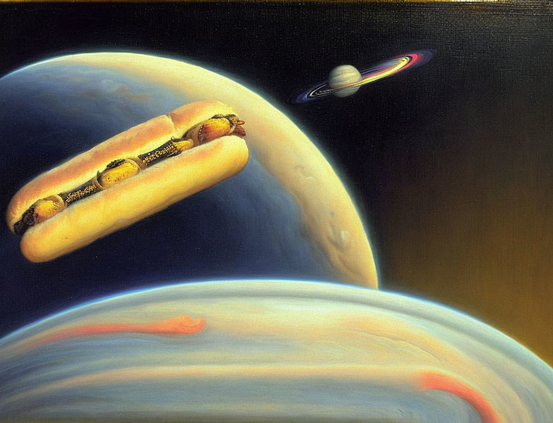 Hot Dogs in Space