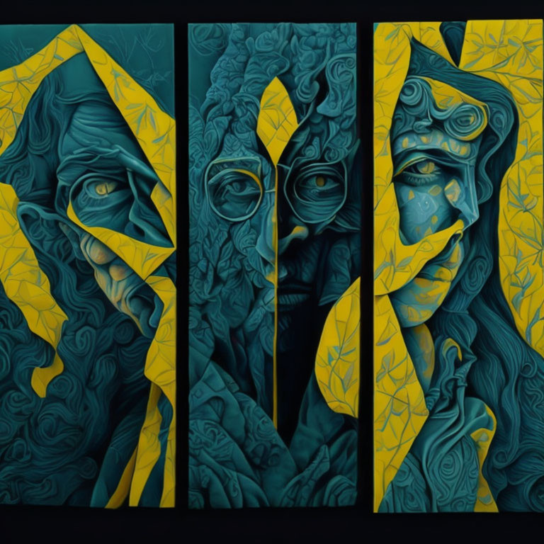 Triptych of Divine
