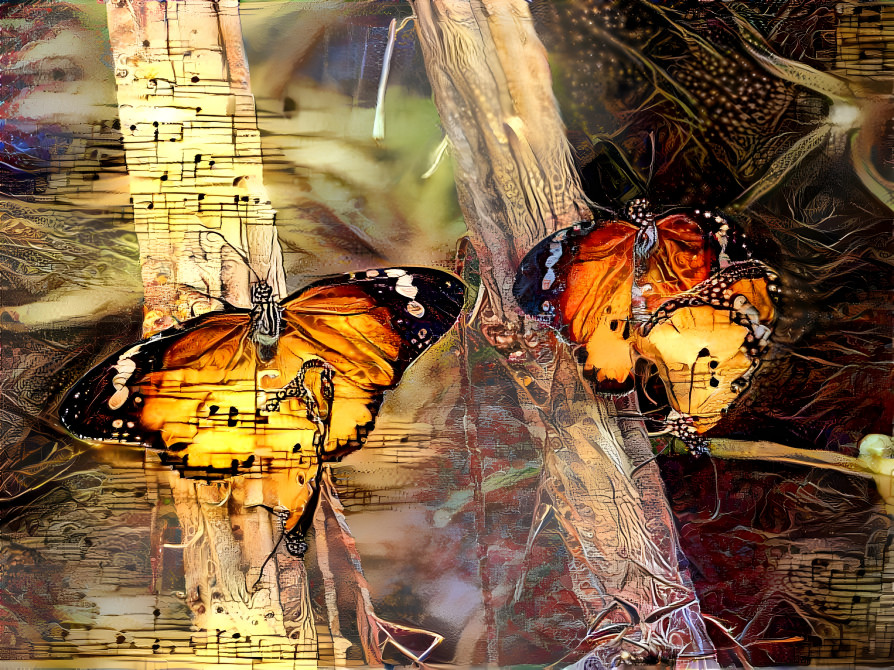 Butterflies symphony.   Photo by me