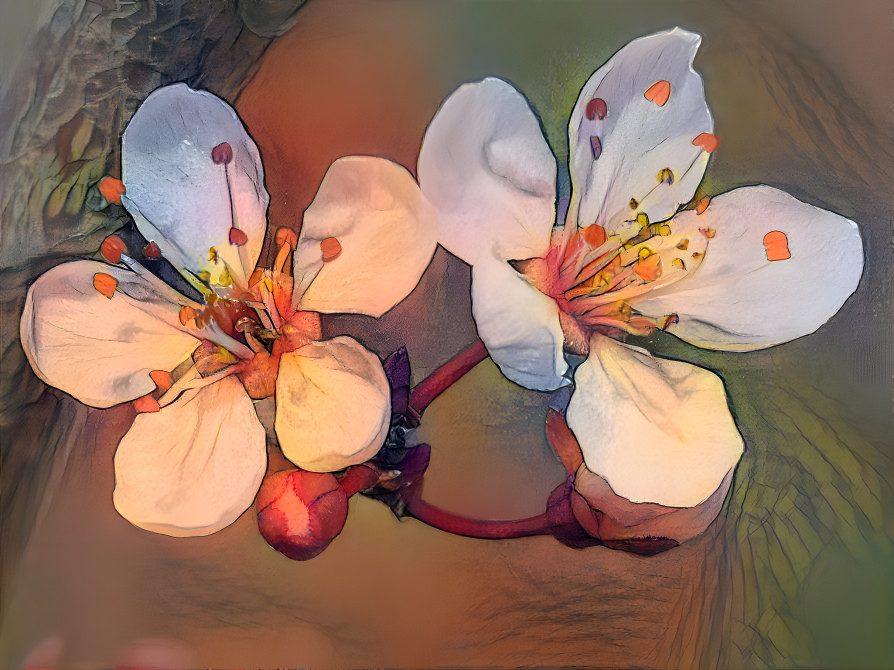 "Peach" flower