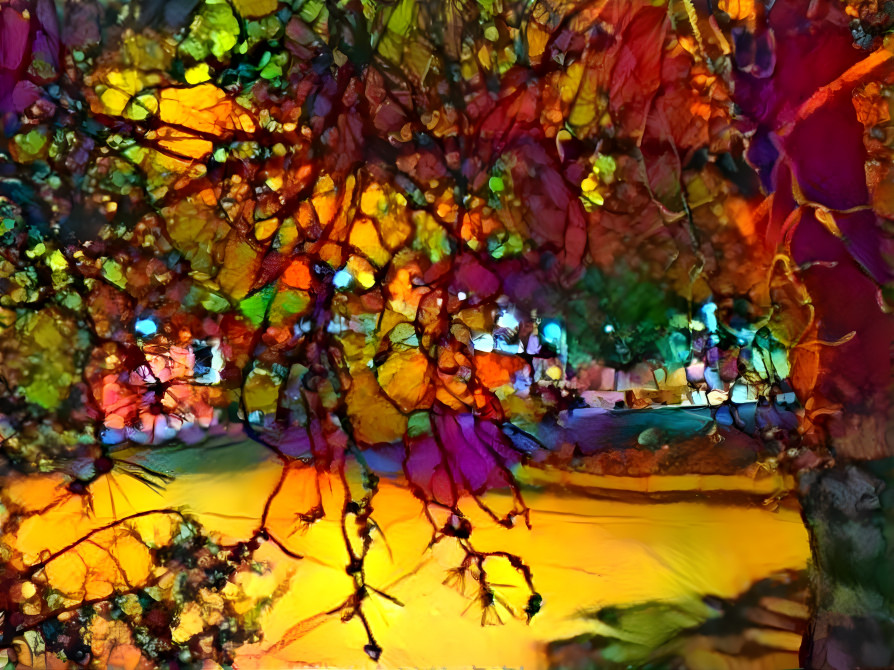 The Stained-Glass Tree