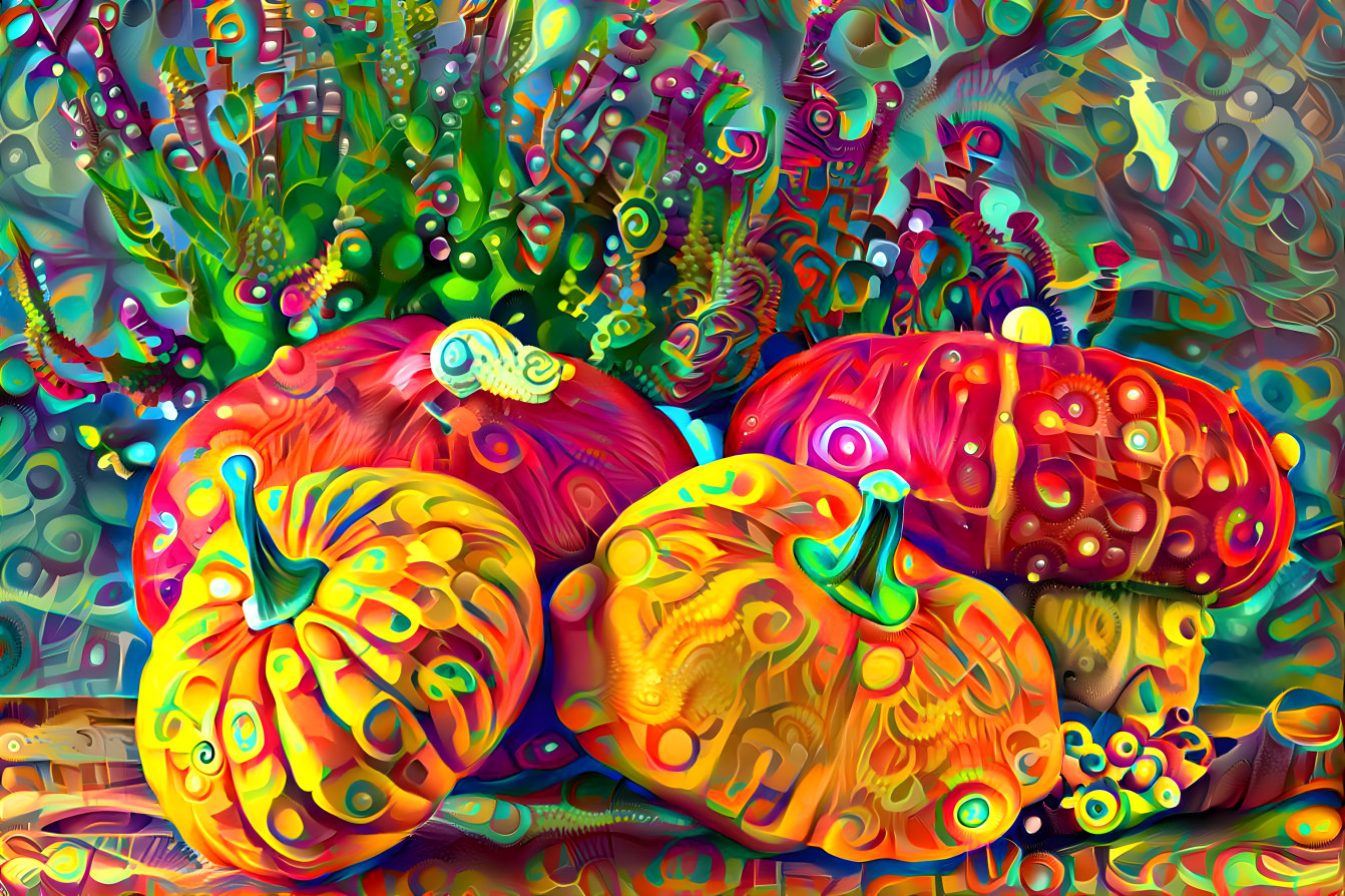 Four Pumpkins