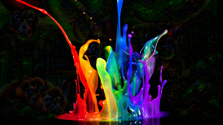 A Splash of Rainbow