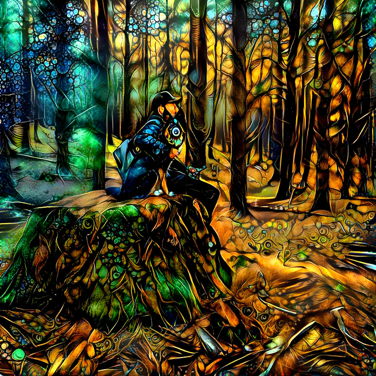 Deep Dreaming of the Forest