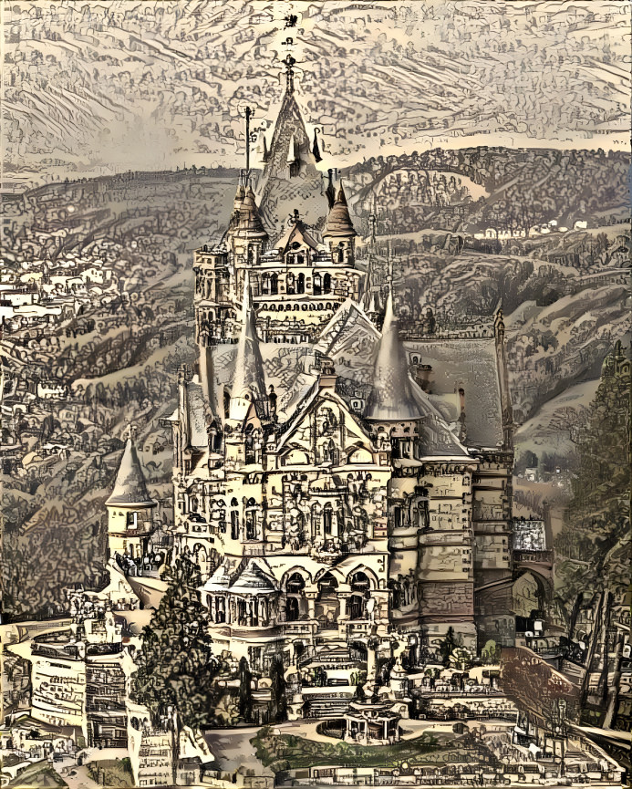 Castle drawing