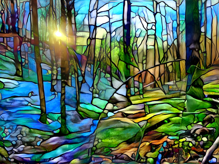 Stained Glass Woodlands