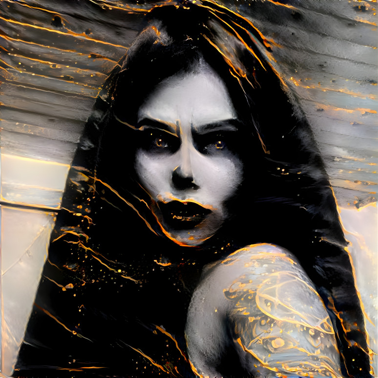 Evil Eyed Vampire Woman