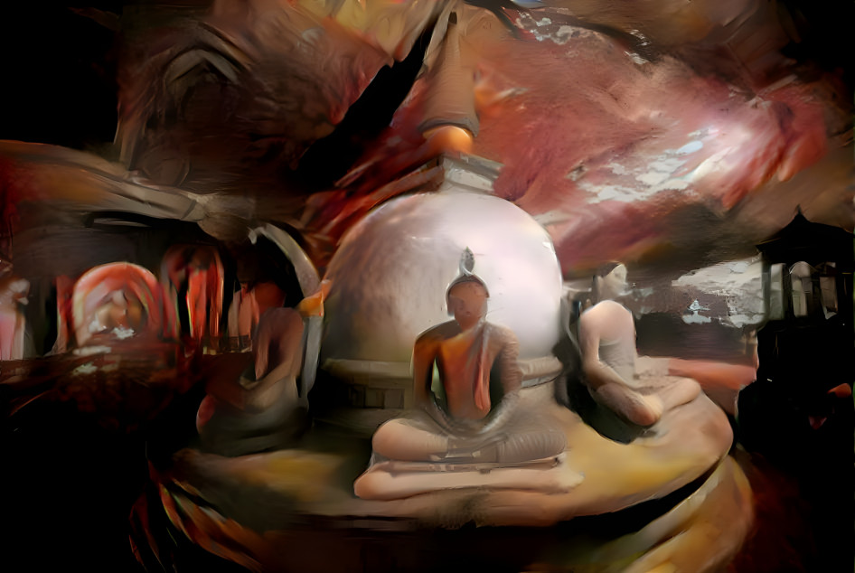 The Deep Buddhas Guard A Pearl