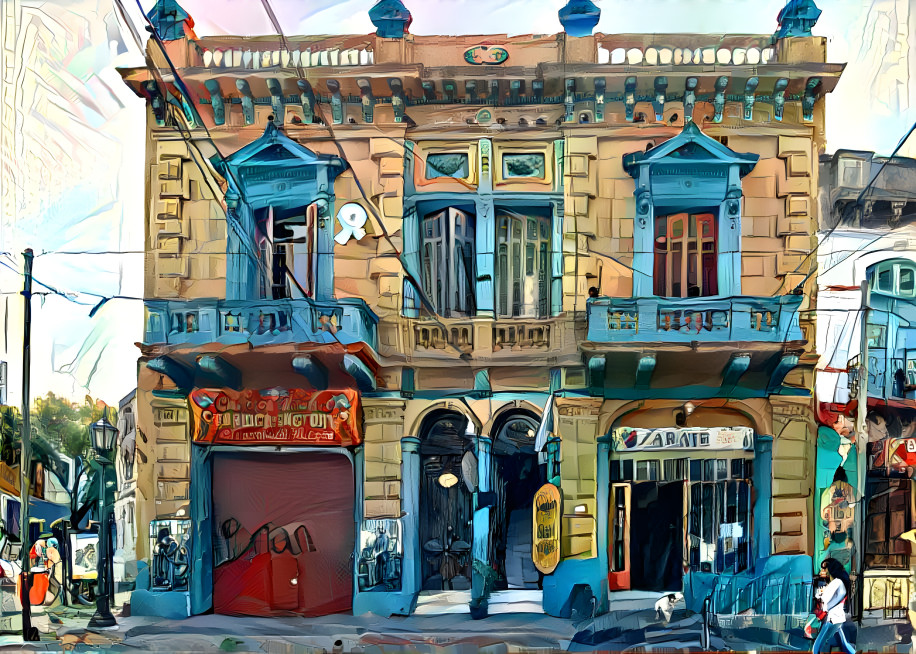 Colorful Building, Buenos Aires